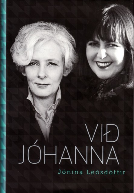 The cover of Leósdóttir's new book about the couple's life together. 