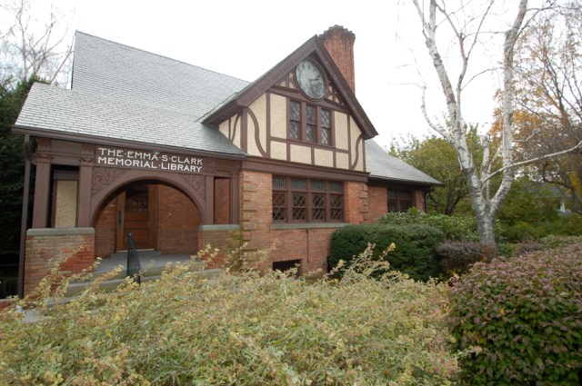 Emma Clark Memorial Library via ark shelving