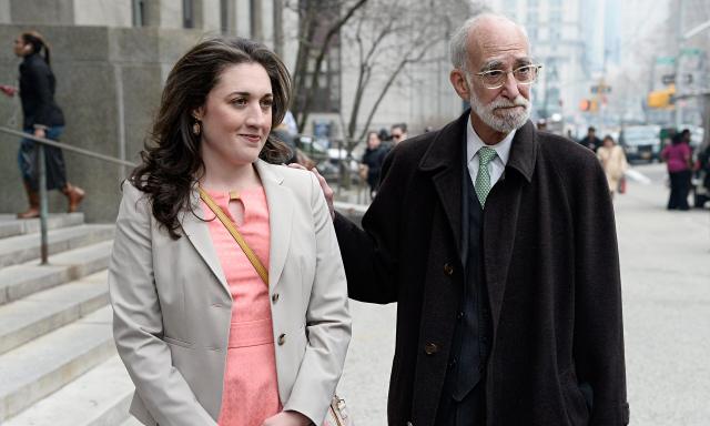 Cecily McMillan outside court