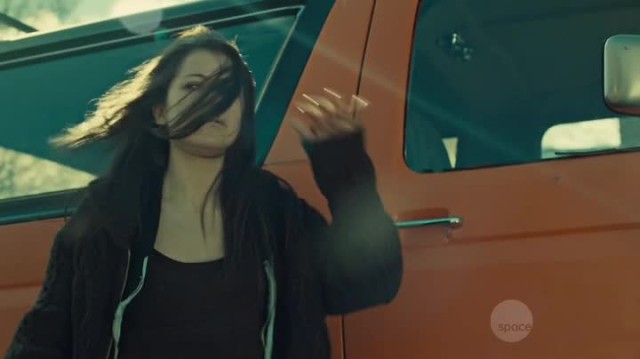Sarah, this is no time to pretend to have a mustache.