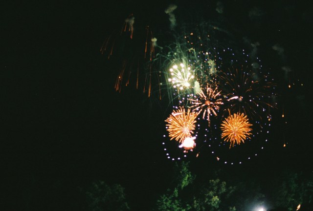 Fireworks for Paul McCartney because Paul Freaking McCartney