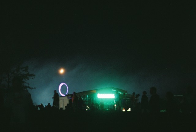Obviously epic shot of the What Stage at night, with bonus light-up hula hooping action.