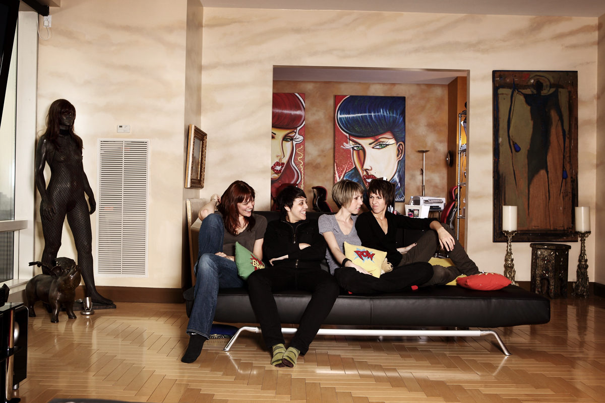Robin, Carly, Riese and Alex in The Castle in the Sky