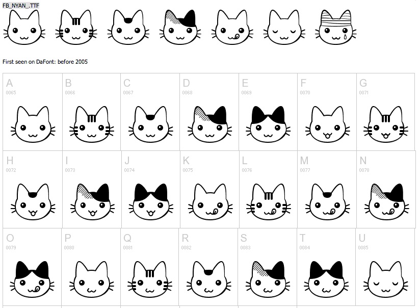 30 Cat Fonts Because Those Exist Autostraddle