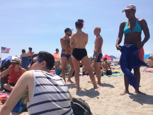 Queers on the beach