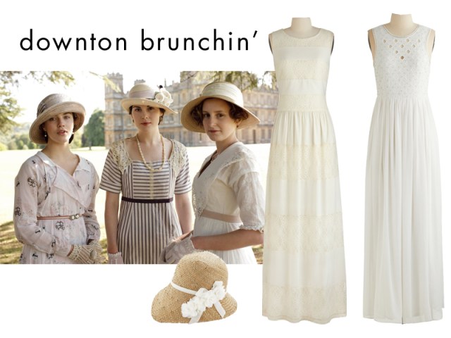 downton brunch