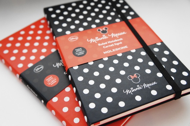 Yes, there was at one point a Minnie Mouse Moleskine. (Via Blog of Shadows)