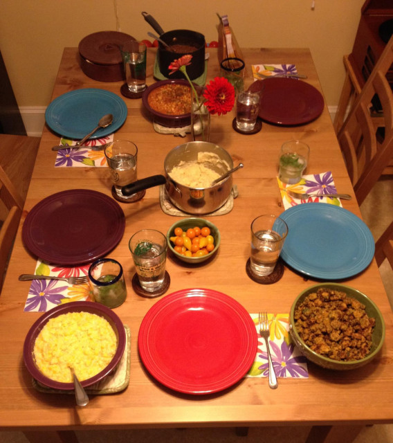 the very table where okra had its redemption