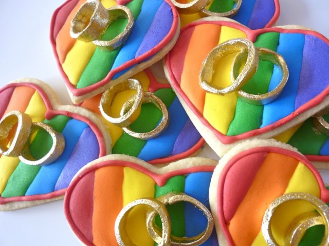 Gay Marriage Cookies