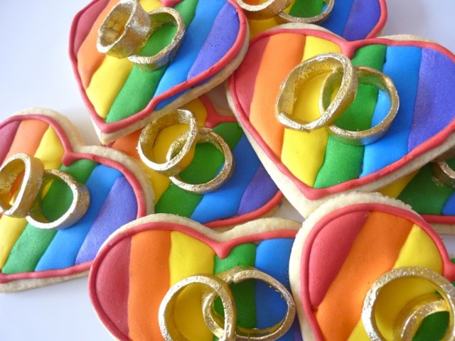 Gay Marriage Cookies