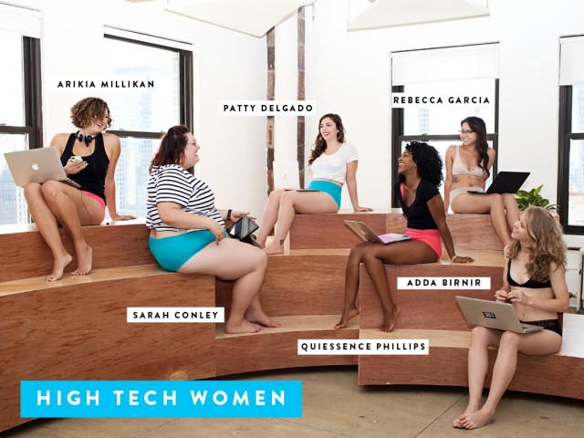 Women in tech pushing boundaries! Cue the backlash. Image via Dear Kate.