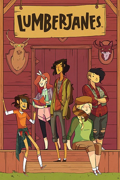 Lumberjanes cover by Noelle Stevenson