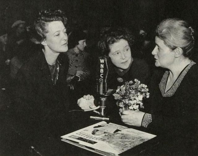 Mary Margaret McBride interviews Peggy Webster and Eva Le Gallienne ("it’s a triumvirate of gay!") via deviates inc