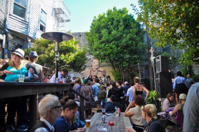 El Rio's patio