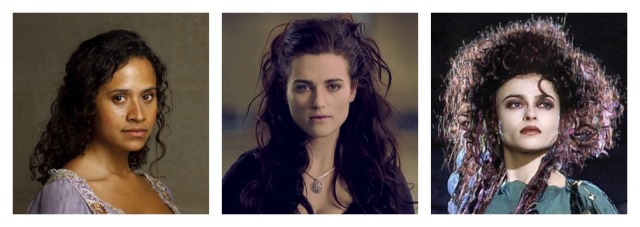 A. Queen Guinevere of the BBC's 2008 Merlin adaptation B. Lady Morgana, also of the BBC's 2008 Merlin adaptation C. Morgan Le Fay of the 1998 Merlin miniseries