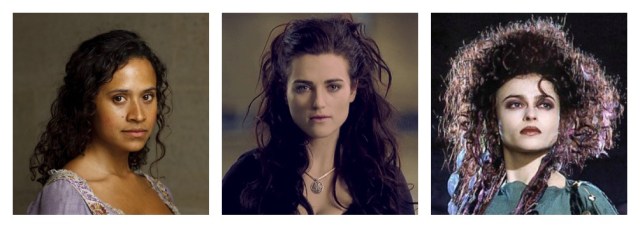 A. Queen Guinevere of the BBC's 2008 Merlin adaptation B. Lady Morgana, also of the BBC's 2008 Merlin adaptation C. Morgan Le Fay of the 1998 Merlin miniseries