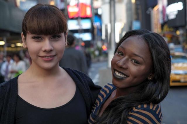 Avery Grey and Daniella Carter, two of the trans women featured. via NY Daily News