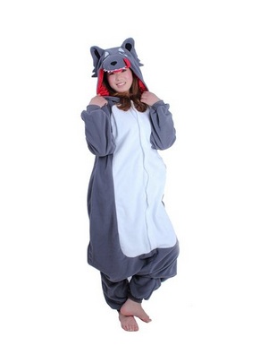 wolf onesie