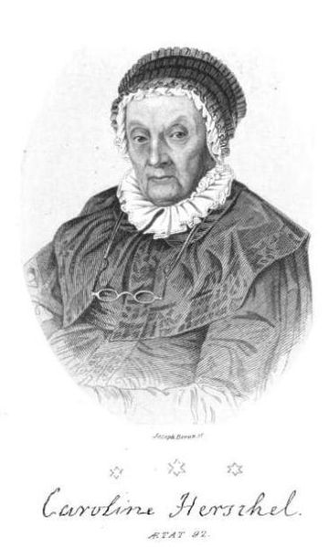 Caroline Herschel at age 92.