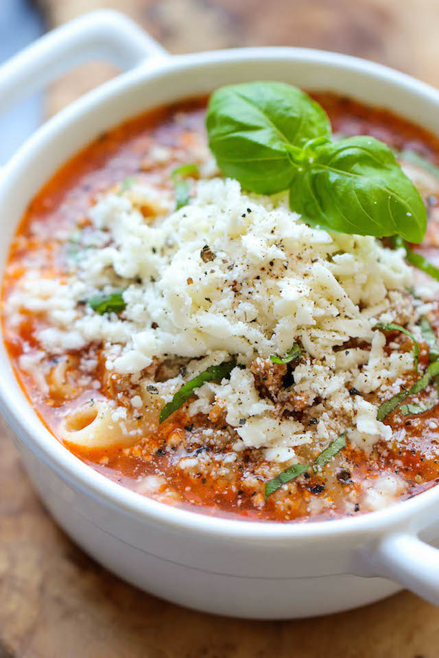 Lasagna Soup