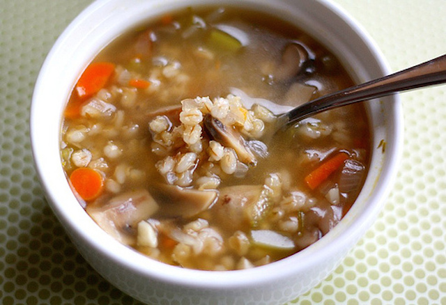 Mushroom Barley Soup