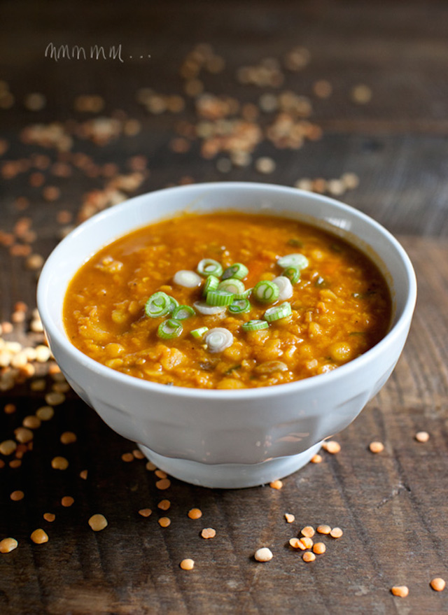 Red Lentil Coconut Soup