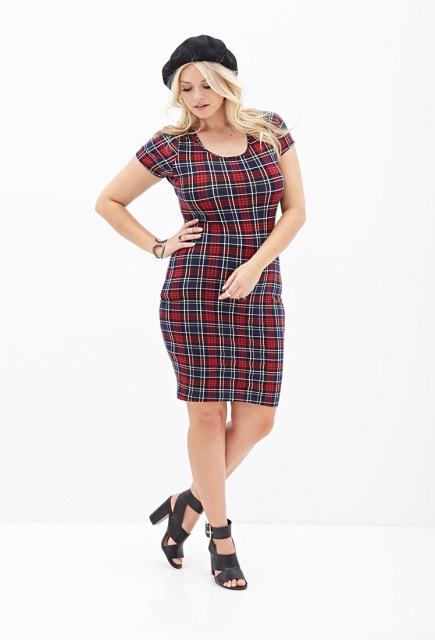 plaid-dress