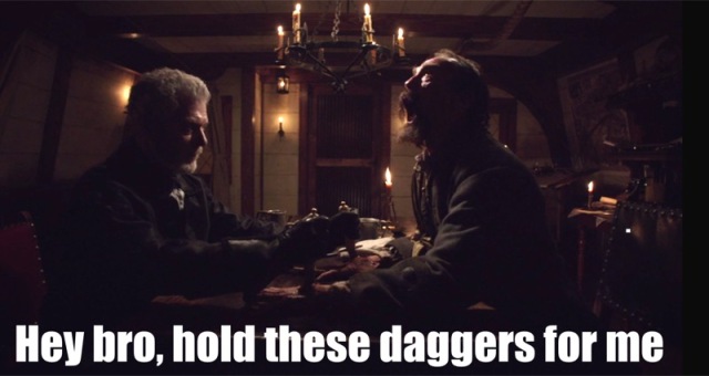 Scurvy didn't kill everyone aboard, witches did!