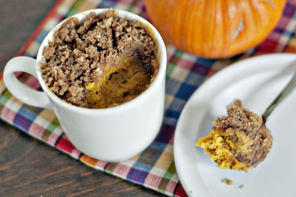 Pumpkin coffee cake