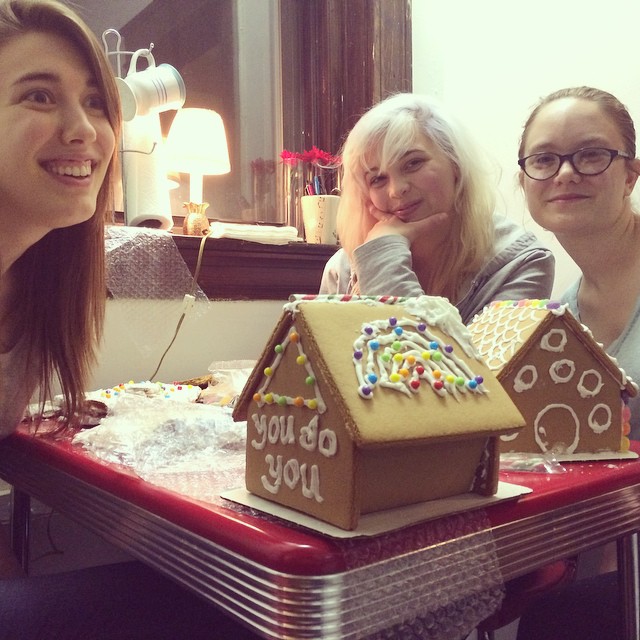 Cincy 'Straddlers Make a You Do You gingerbread house, via clarifyibly on Instagram