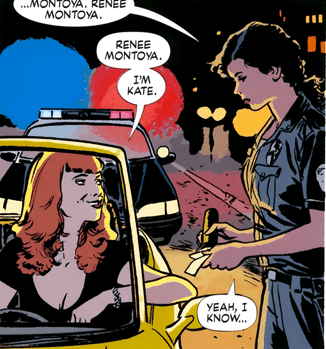 Kate Kane and Renee Montoya, two of the best queer women characters in comics ever.