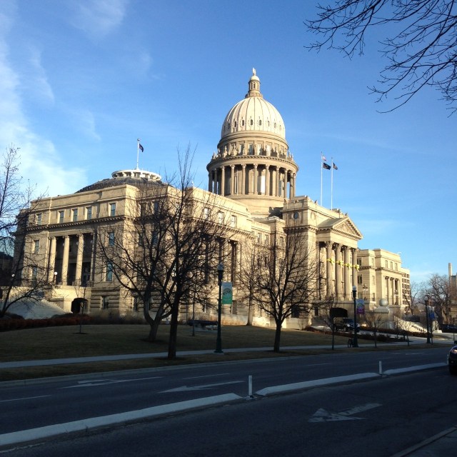 The Capitol Building in Boise.