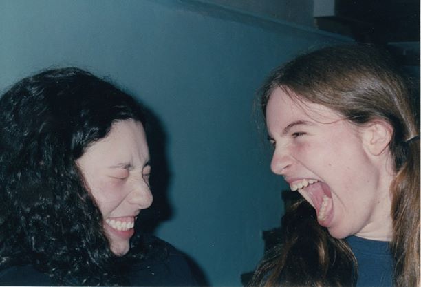 Laura and Kate. Circa 2002.