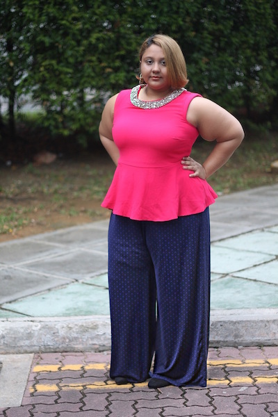 Adult Plus Size Palazzo Pant