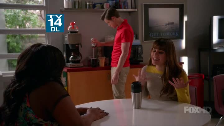 And I was just sitting there, holding her breasts in my hands, thinking, "You know what, Rachel Berry? You could've been doing this all along!"