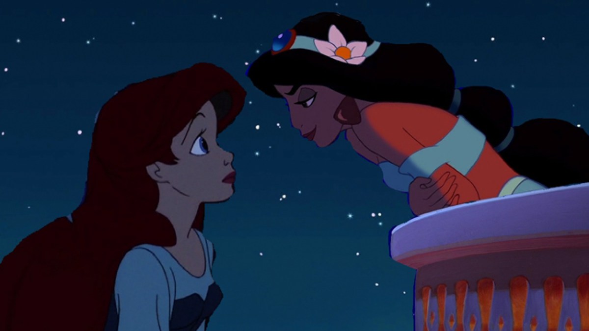 Ariel And Jasmine Sex - Fan Fiction Friday: A Whole New World of Disney Princess Femslash |  Autostraddle