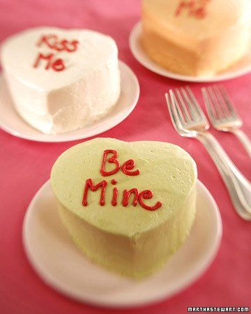 mini heart shaped cakes