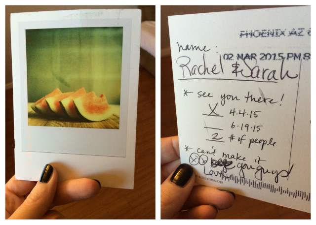 first RSVP!