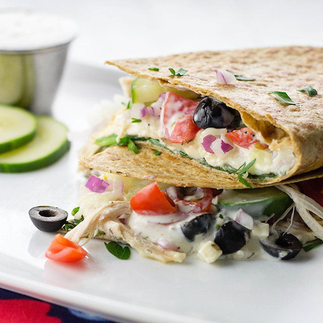 Greek Quesadilla