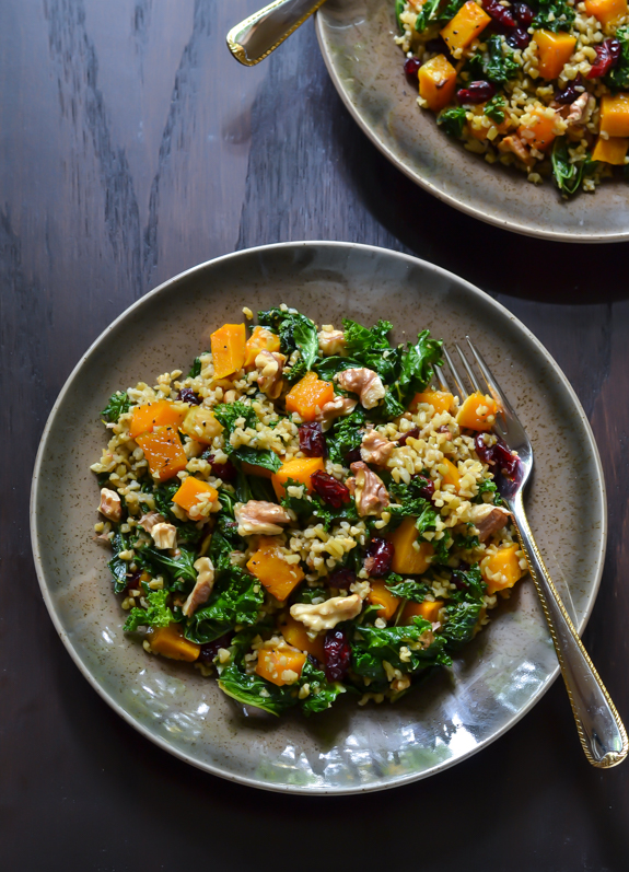 Maple-Roasted-Butternut-Squash-and-Freekeh-Salad-with-Kale