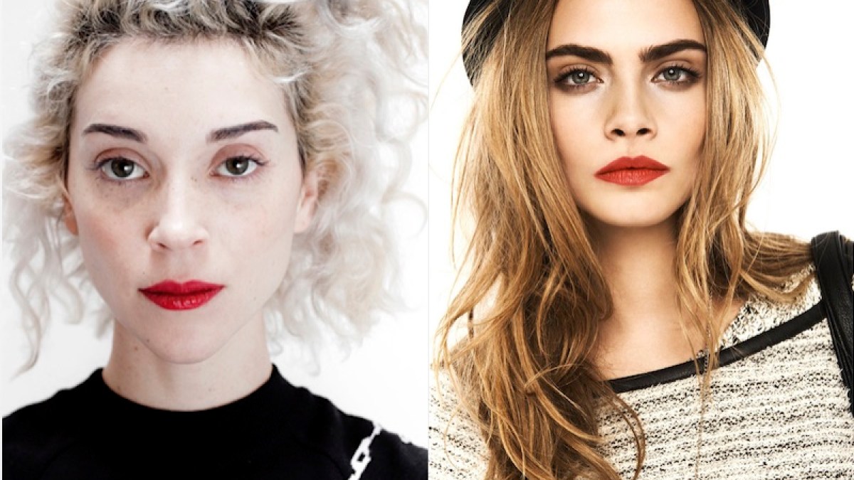 Annie Clark and Cara Delevingne Spotted Walking Next To Each Other ...