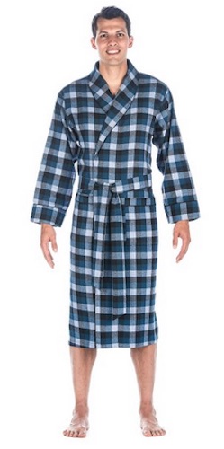 flannel robe