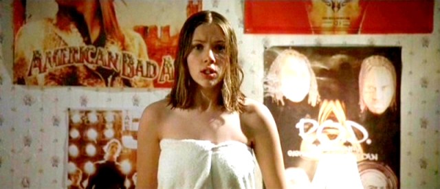 What movie is this, where Scarlett Johansson is supposedly a fan of P.O.D. and Kid Rock?!