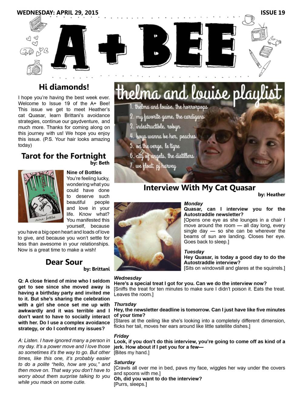 a+ bee 19