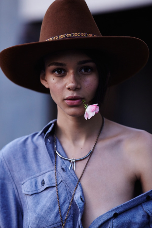 Binx Walton shot by Devyn Galindo via Models of Color