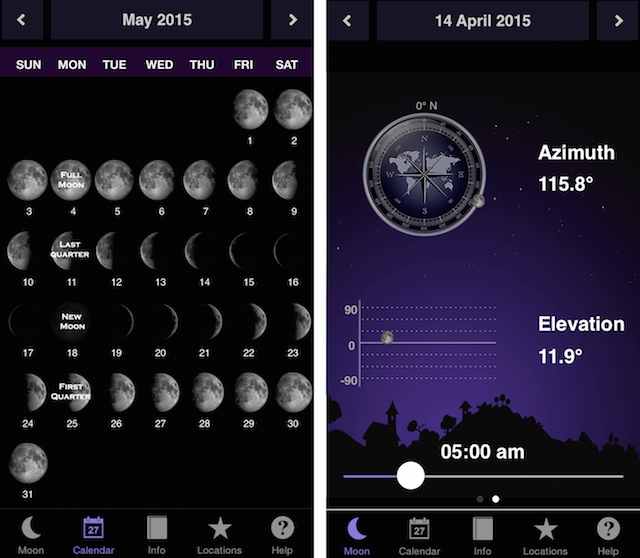 moon-calendar-app