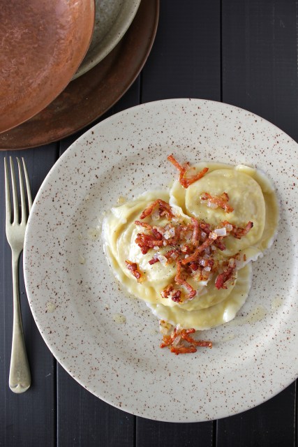 Honey Cumin Chestnut Ravioli