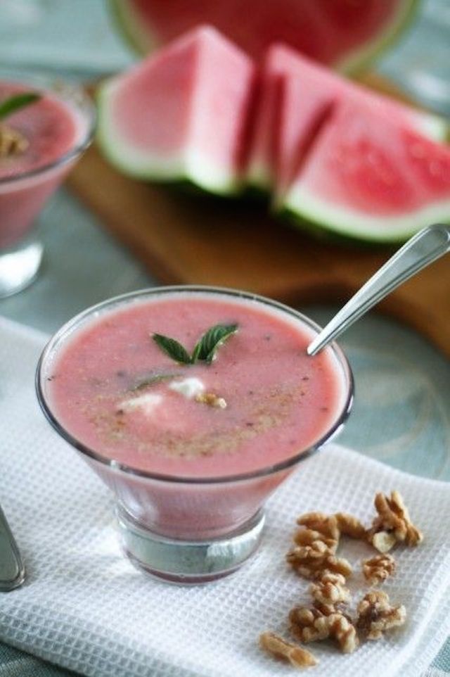 Chilly Watermelon Soup