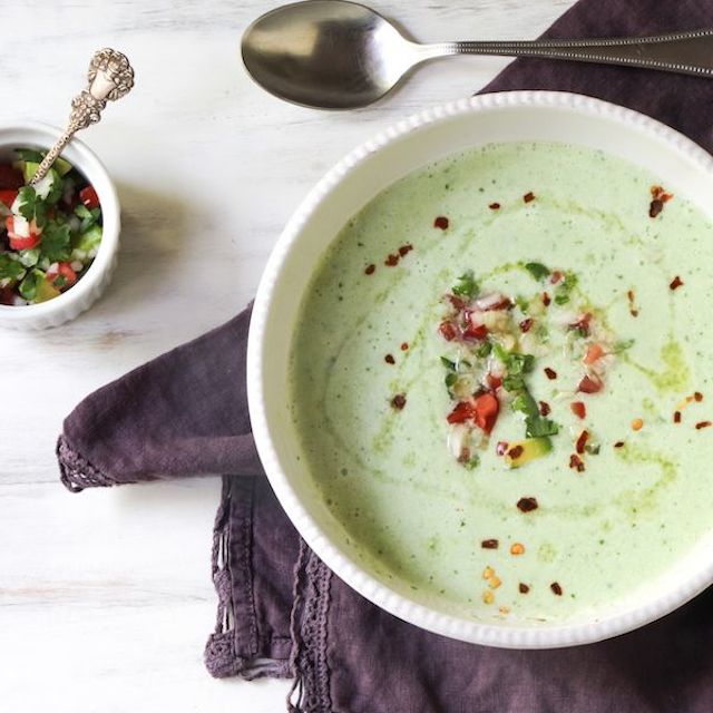 Cucumber-Watercress Soup