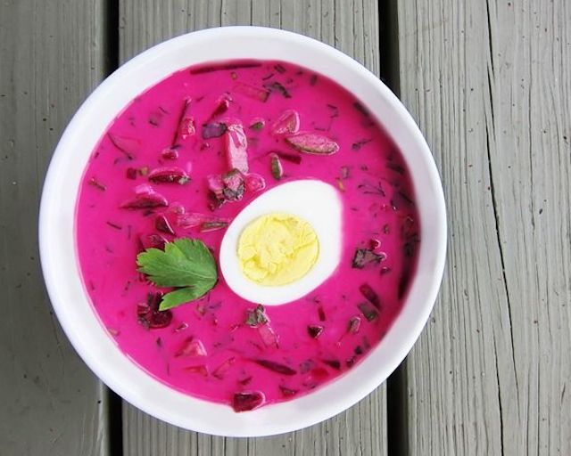 Lithuanian Cold Borscht